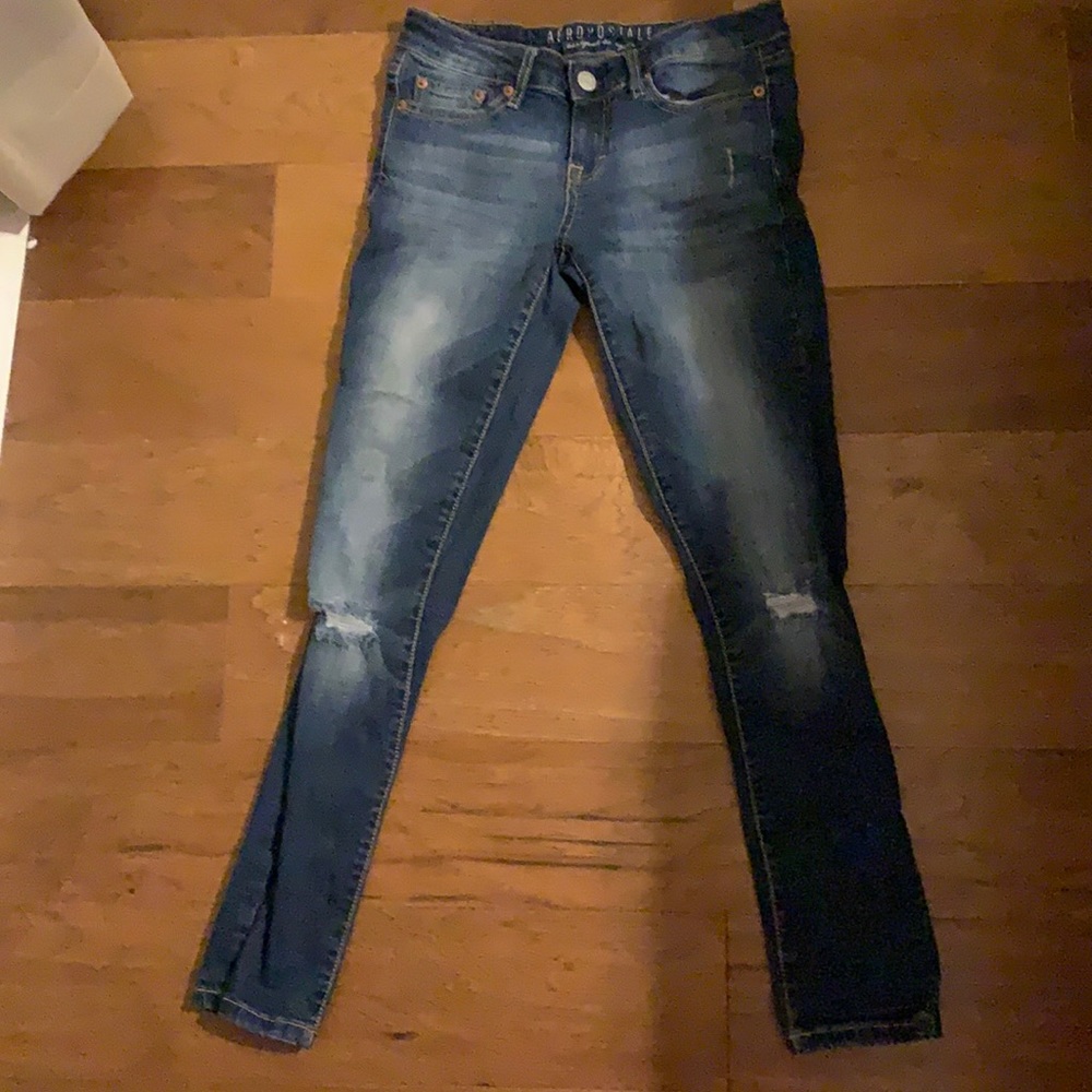 Dark wash Aero Jegging